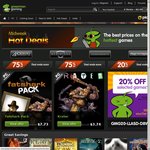 Game Sale at GMG - 75% off Codemasters, Iceberg, Meridian4 and Plug in Digital