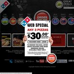 Domino's Customer App. Weekend Traditional or Value for $4.95 PICKUP Hampton Park Vic Only