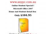 Student Special! Microsoft MS Office 2007 Home And Student Retail Box  $104.95
