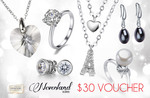 Spend $1 at Scoopon to Receive $30 Jewellery Voucher Valid at Neverland Sales