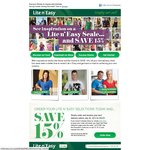 Save 15% on Lite n Easy Delivered before July 26th