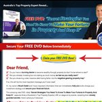 Free DVD: Secret Strategies You Need To Know to Make Your Fortune In Property and Keep It
