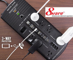 7-Outlet Surge Protected Powerboard 3-Port USB Hub @ Catchof the day $28 delivered.