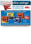 K-Mart weekend online offer - save $3 on Cadbury caskets