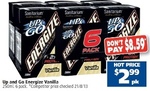 Up and Go Energize Vanilla 6x250ml $2.99 @ Sams Warehouse/Crazy Clark Starts 10th OCT