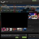 (STEAM Flash Sale) Super Street Fighter IV: Arcade Edition US$7.49