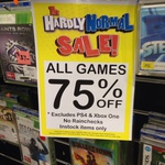 75% off Computer Games at Harvey Norman Canberra. Excludes PS4 and Xbox One Games
