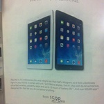 Trade Old iPad for up to $290 Cash Back Towards New iPad Air @ Harvey Norman