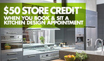 $50 Good Guys Voucher When You Book a Free Kitchen Design Appointment
