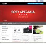 Sony EOFY SPECIALS, My Sony Member Free Shipping