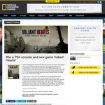 Win a PS4 Console and New Game Valiant Hearts!