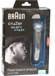 Braun Cruzer Razor Beard & Head 50% off - Now $49.50 @ Woolworths