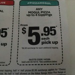 Domino's - Mogul Pizza w/4 Toppings $5.95 Pick up - 05 October