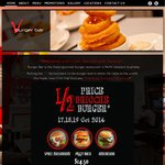 V Burger Half Price Brioche Burger Range - $7.25 - PERTH