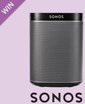 Win 1 of 4 SONOS PLAY:1 Wireless Speakers from Plus Rewards