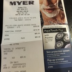 Philips AT890 Aquatec Advanced Shaver Was $199 Now $89 in Store Myer Sydney