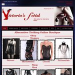 Victoria's Fetish - 10% Discount Coupon