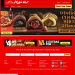 3 Large Pizzas + 3 Sides from $35 Delivered - Pizza Hut Stretton & Woodridge QLD
