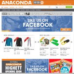 Anaconda Clearance Items extra 25% off on Top of clearance Price for Club Members (Free To Join)