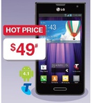 Telstra LG Optimus F3 4G $49 + More @ Aus Post