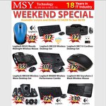 MSY Fathers Day Sale: Logitech Peripherals - M325 $12, MK220 $17, K410 $30 + More