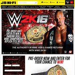 Win a Replica Smoking Skull WWE Championship Belt from JB Hi-Fi