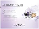 3 Free Complimentary Lancome Skincare Samples