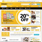 Petbarn 20% off - Online with Free Shipping