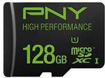 PNY High Performance 128GB High Speed MicroSDXC Class 10 UHS-I, U1 - US $40.04 (~AU $57.29) Shipped @ Amazon