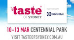 Taste of Sydney Tickets - 2x General Entry for $45