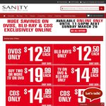 Sanity Massive Online Sale Ends Sunday March 20