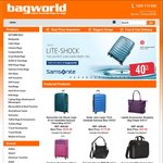Free Travel Pillow Coupon Code When You Spend over $89.95 at Bagworld