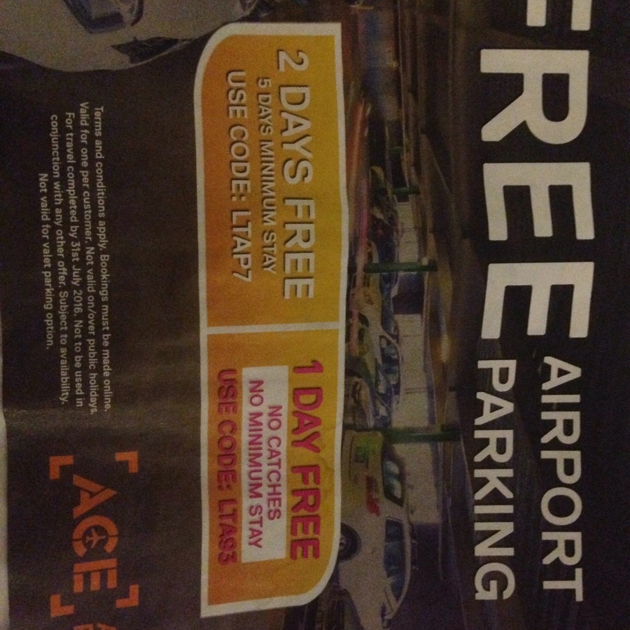 ACE Melbourne Airport Parking 5 Days Get 2 Free or One Day Free Code No Catches OzBargain