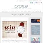 Win 1 of 2 Halley Unisex Watches Worth $190 Each from Profile Magazine