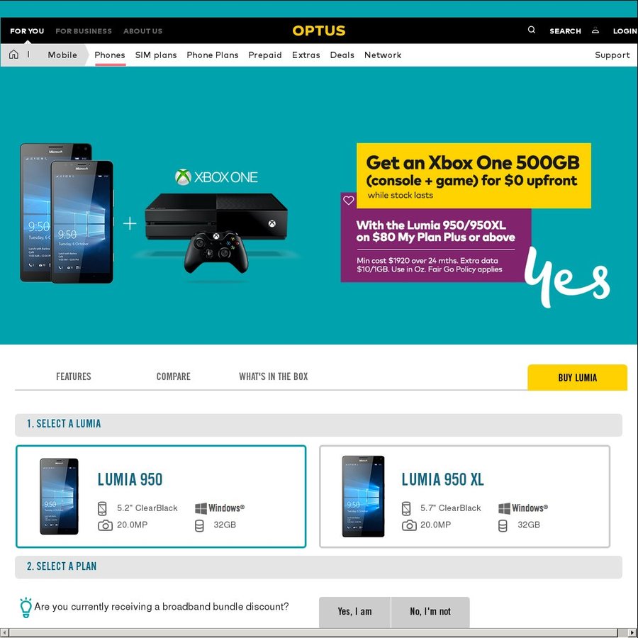 optus xbox deal