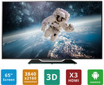 Soniq U65TX14A 65" UHD 3D LED Smart TV $998 @ Soniq