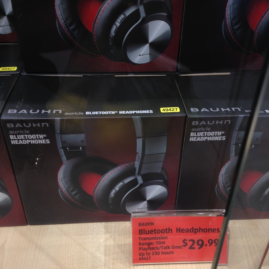 ALDI Bauhn Headphone 29.99 at Wattle Grove WA OzBargain