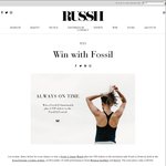 Win a Fossil Q Smart Watch Plus Two VIP Tickets to The Invitation-Only Fossil Q Festival in Sydney Worth a Total of $1,000