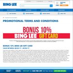 10% GC with $200+ Purchases E.G. Samsung S8/S8+ $1200/ $1350 with $120/ $135 GC (+ Bonus Gear VR/Controller/Content) @ Bing Lee