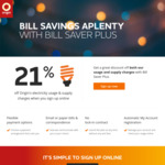 QLD Origin Energy- 21% off Electricity USAGE and SUPPLY Charges