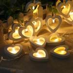10-LED Christmastree Wooden Loving Heart String Lights AU $5.54delivered @ Dresslily