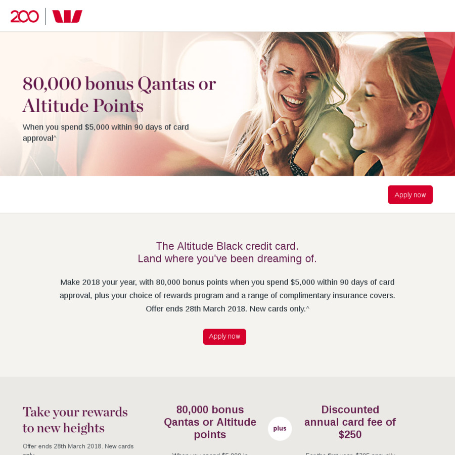 westpac altitude black travel insurance policy
