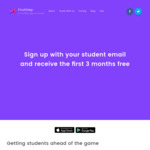 FirstStep - Sign up with Your Student Email and Receive The First 3 Months Free
