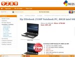 9289: 12.1" HP EliteBook 2530P with Intel 80GB SSD $799 (60% off)