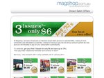 Magshop 3 Issues for $6. Also, Get 12 Issues of Women's Day Magazine for $12