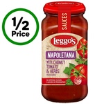 ½ Price Leggo's Pasta Sauce Varieties 500gm $1.50 @ Woolworths