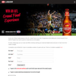 Win a $700 VISA Gift Card & AFL Grand Final Double Pass Worth $700 from IGA Liquor