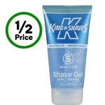  ½ Price 'King of Shaves' Varieties $4.50 @ Woolworths