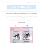Win a Years Supply of Care Packages (Feel Better Boxes) Worth $800 from Feel Better Box and Beau Bright