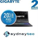 Gigabyte Sabre 15, FHD, i7-8750H, Nvidia GTX1050 4GB, RAM 16GB, SSD 128GB + HDD 1TB, $1495 + $20 Delivery on eBay @ Sydneytec